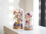 ANYA - colourful dried flower cloche1