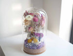 ANYA - colourful dried flower cloche3