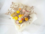 ISA - dried flower bouquet in yellow12