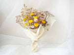 ISA - dried flower bouquet in yellow13