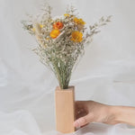 SOPHIE - dried strawflowers and billy buttons in a wooden vase video